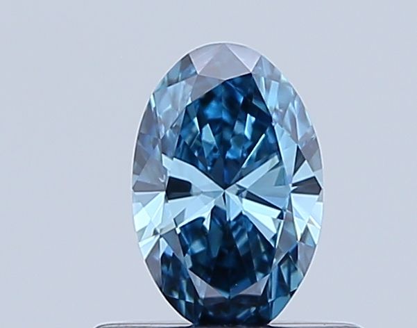 Oval 0.35 Blue VVS2 VG
