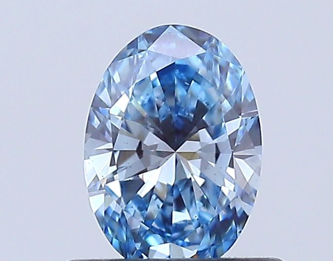 Oval 0.5 Blue VS1 VG
