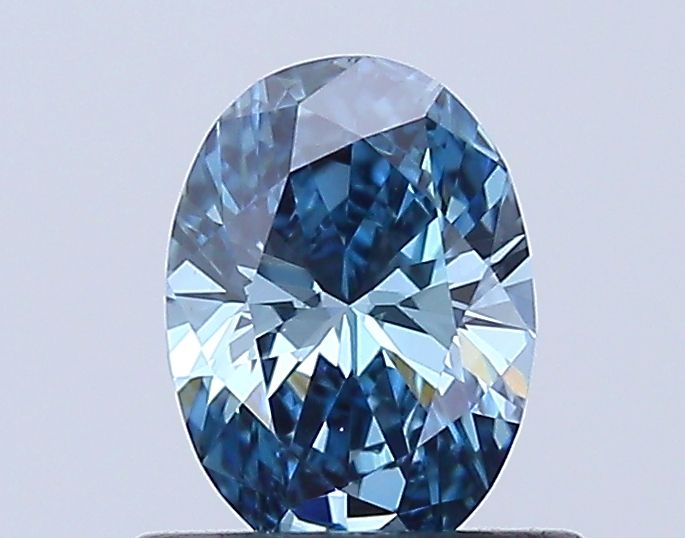 Oval 0.51 Blue VS2 VG